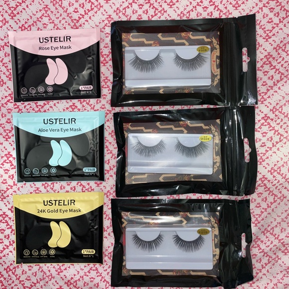 Other - USTELIR Eye Masks and False Eyelashes Set